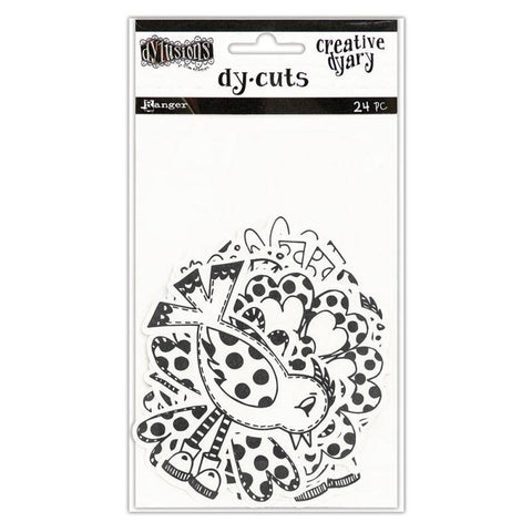Ranger Industries Dylusions Creative Dyary Die Cuts - 3 - Lilly Grace Crafts