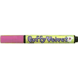 Uchida Puffy Velvet Marker Flourescent Pink - Lilly Grace Crafts