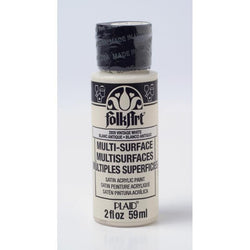 Plaid Enterprises, Inc Folkart - Multi-Surface Paint Vintage White - Lilly Grace Crafts