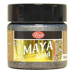 Viva Decor Maya Gold - Grey 801 - Lilly Grace Crafts