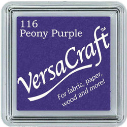 Tsukineko Peony Purple Versacraft Small Pad - Lilly Grace Crafts