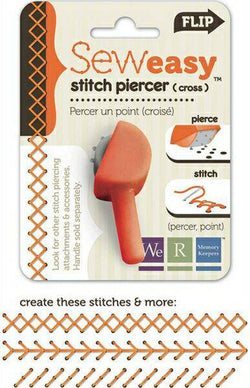 We R Memory Keepers Sew Easy Stitch Piercer Cross Head - Lilly Grace Crafts
