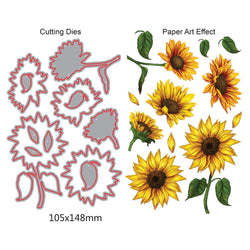 Debbi Moore Designs Match It Sunflower Die Set  - DMMI125 - Lilly Grace Crafts