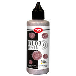 Viva Decor Blob Paint 90 ml Rose gold Glitter - VD131992510 - Lilly Grace Crafts