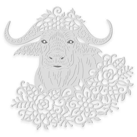 Sweet Dixie Floral Buffalo - Sweet Dixie Cutting Die - SDD667 - Lilly Grace Crafts