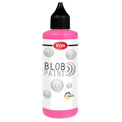 Viva Decor Blob Paint 90 ml Neon Pink - VD131995010 - Lilly Grace Crafts
