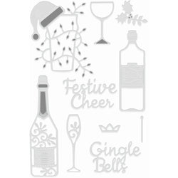 Sweet Dixie Gin-gle Bells Sweet Dixie Cutting Die - SDD606 - Lilly Grace Crafts