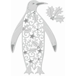 Sweet Dixie Filigree Penguin Sweet Dixie Cutting Die - SDD599 - Lilly Grace Crafts