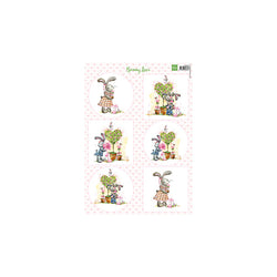 Marianne Design Bunny Love Sold in Packs of 10's - MDVK9551 - Lilly Grace Crafts
