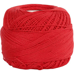 Creativ Mercerized Cotton Yarn, 20 g, red - CLCV42130 - Lilly Grace Crafts