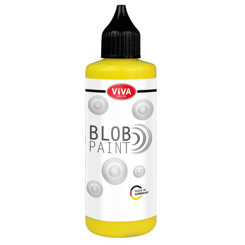 Viva Decor Blob Paint 90 ml Yellow - VD131920010 - Lilly Grace Crafts