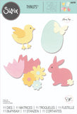 Sizzix Thinlits Die Set 11PK Basic Easter Shapes by Olivia Rose 666108 - Lilly Grace Crafts