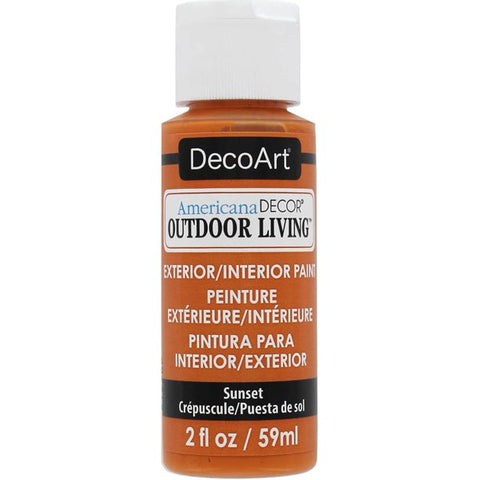 DecoArt Sunset Outdoor Living 2 fl oz - Lilly Grace Crafts