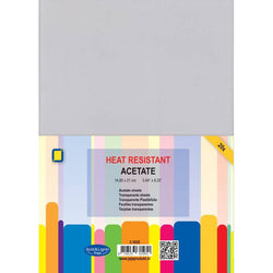 Jeje Acetate Sheets Heat Resistant 20 x A5 Sheets - Lilly Grace Crafts