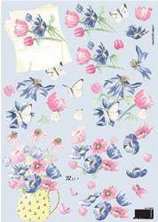 Jeje Decoupage -Amemonies 10 Sheets - Lilly Grace Crafts