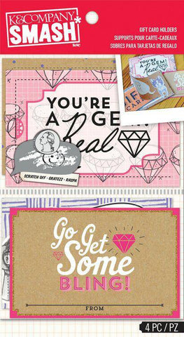 Smash Classic Gift Card Holder - Lilly Grace Crafts