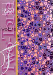 Jeje Two Tone Paper Hearts Pink - Lilly Grace Crafts