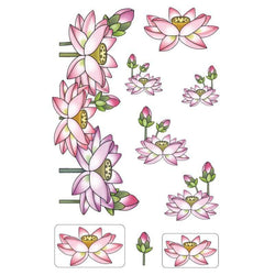 Jeje Marij Rahder Clear Stamps Lotus - Lilly Grace Crafts