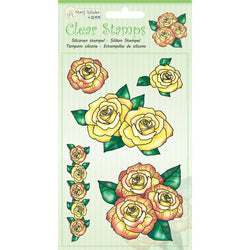 Jeje Marij Rahder Clear Stamps Roses - Lilly Grace Crafts