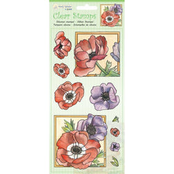 Jeje Marij Rahder Clear Stamps Poppy - Lilly Grace Crafts