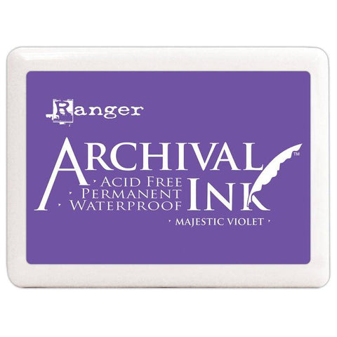 Ranger Industries Majestic Violet - No.3 Archival Ink Pad - Lilly Grace Crafts