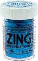 American Crafts Embossing Powder Blue Glitter - Lilly Grace Crafts