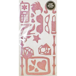 American Crafts Glitter Thickers - Taffy - Lilly Grace Crafts