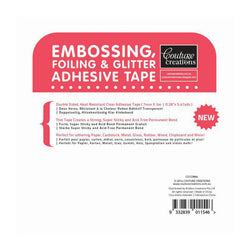 Couture Creations Embossing, Foil and Glitter Tape (7mm x 5m) - Lilly Grace Crafts