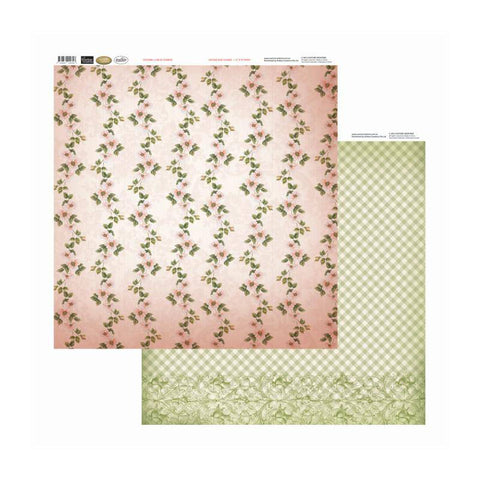 Couture Creations Line Of Flowers 12x12 inch Double-sided Packs of 10 Sheets - Lilly Grace Crafts