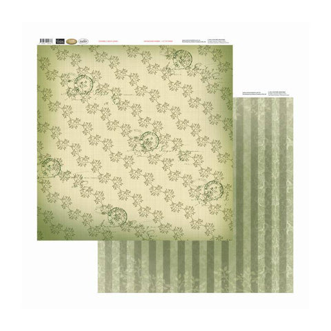 Couture Creations Line Of Leaves 12x12 inch Double-sided Packs of 10 Sheets - Lilly Grace Crafts