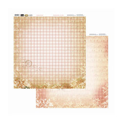 Couture Creations Plaid and Music 12x12 inch Double-sided Packs of 10 Sheets - Lilly Grace Crafts