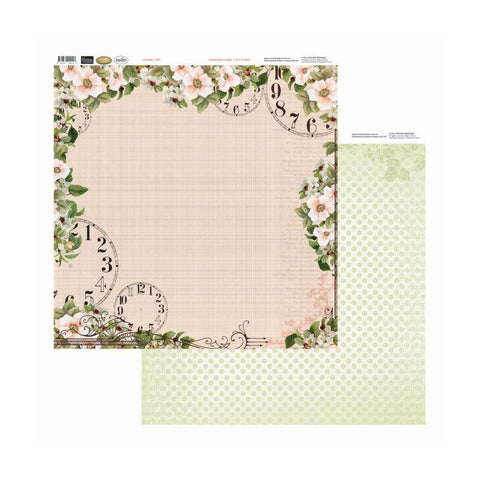 Couture Creations Time 12x12 inch Double-sided Packs of 10 Sheets - Lilly Grace Crafts