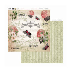 Couture Creations Smile 12x12 inch Double-sided Packs of 10 Sheets - Lilly Grace Crafts