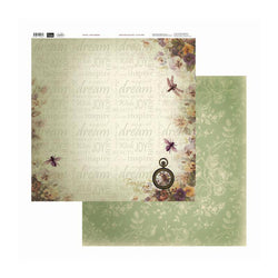 Couture Creations Pansy Dreaming 12x12 inch Double-sided Packs of 10 Sheets - Lilly Grace Crafts