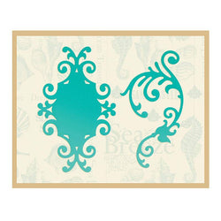 Couture Creations Sandy Frame and Flourish Intricutz Cutting Dies - Lilly Grace Crafts