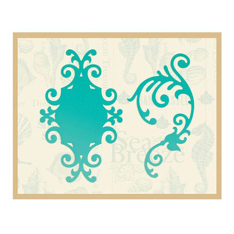 Couture Creations Sandy Frame and Flourish Intricutz Cutting Dies - Lilly Grace Crafts