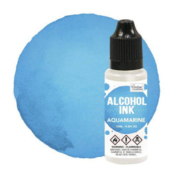 Couture Creations Azure Blue  - Alcohol Ink - 12ml - 0.4fl oz. - Lilly Grace Crafts