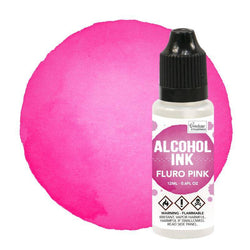 Couture Creations Fluro Pink  - Alcohol Ink - 12ml - 0.4fl oz. - Lilly Grace Crafts