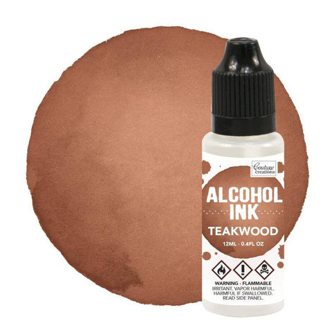 Couture Creations Sienna  - Alcohol Ink - 12ml - 0.4fl oz. - Lilly Grace Crafts