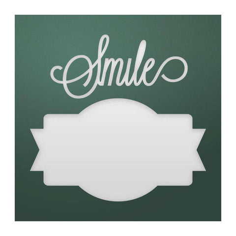 Ultimate Crafts Con Impressions Die Smile Tag - Lilly Grace Crafts