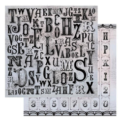 Ultimate Crafts Magnolia Lane 12x12 Patterned Paper - Typography Packs of 10 Sheets - Lilly Grace Crafts