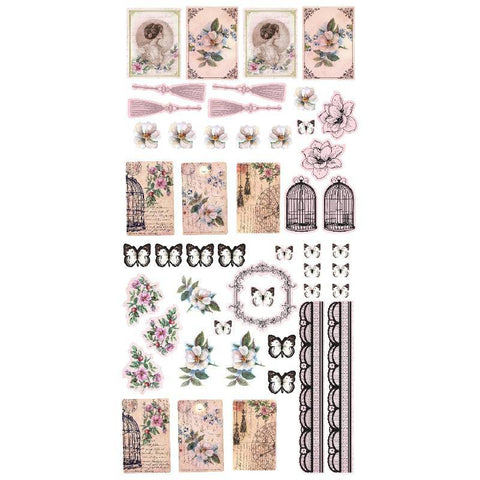 Ultimate Crafts Magnolia Lane Ephemera Die-cut Set - Lilly Grace Crafts