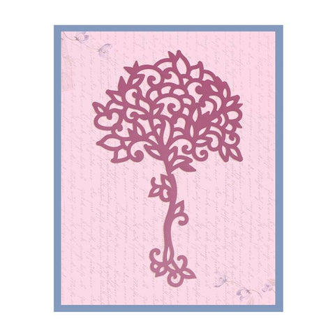 Ultimate Crafts Impression Die - Magnolia Tree - Lilly Grace Crafts