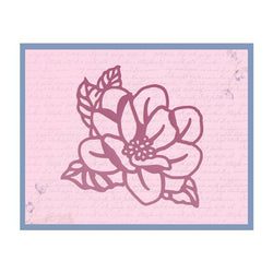 Ultimate Crafts Impression Die - Magnolia Cutting - Lilly Grace Crafts