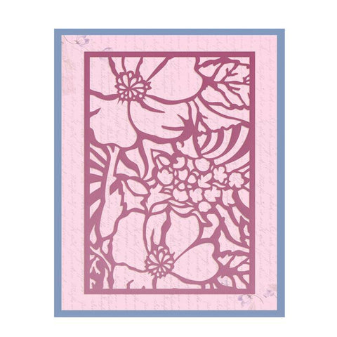 Ultimate Crafts Magnolia Backdrop Coordinating Frame Die - Lilly Grace Crafts