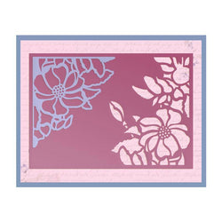 Ultimate Crafts Magnolia Wreath Coordinating Frame Die - Lilly Grace Crafts