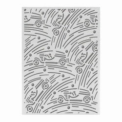 Ultimate Crafts CON Swingers 5x7 Embossing Folder - Lilly Grace Crafts