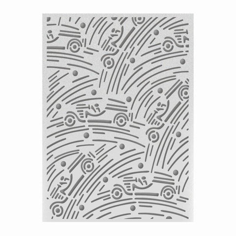 Ultimate Crafts CON Swingers 5x7 Embossing Folder - Lilly Grace Crafts