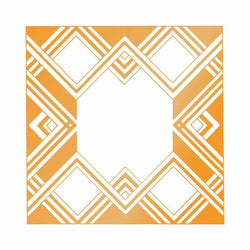 Ultimate Crafts CON Geometric Frame Hotfoil Stamp - Lilly Grace Crafts