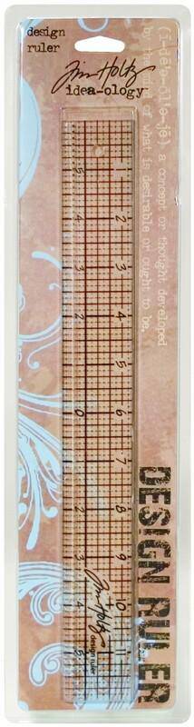 Tim Holtz idea-ology Design Ruler - Lilly Grace Crafts